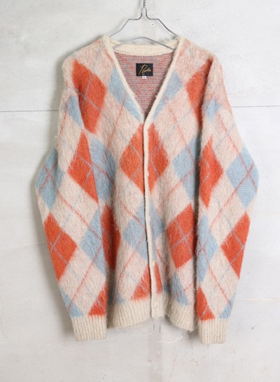 (Made in JAPAN) NEEDLES mohair cardigan