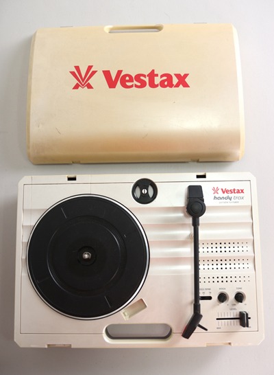 VESTAX portable turntable