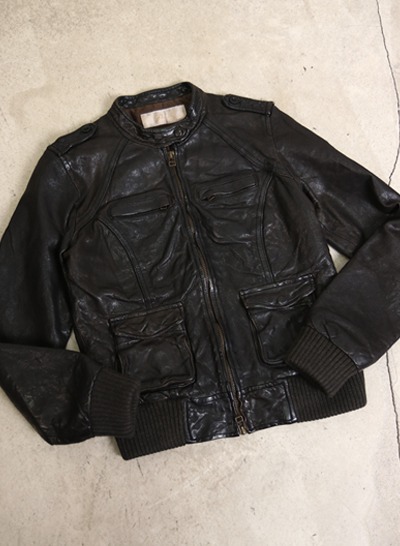 (Made in JAPAN) PENSEE leather jacket
