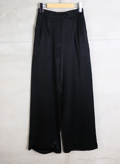 (Made in FRANCE) CHANEL silk pants