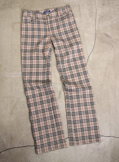 (Made in JAPAN) BURBERRY BLUE LABEL pants