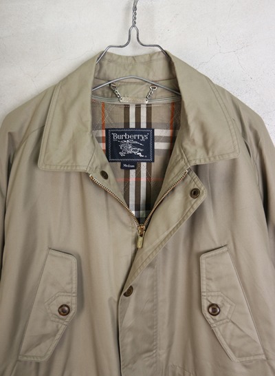 BURBERRY quilting lining jacket