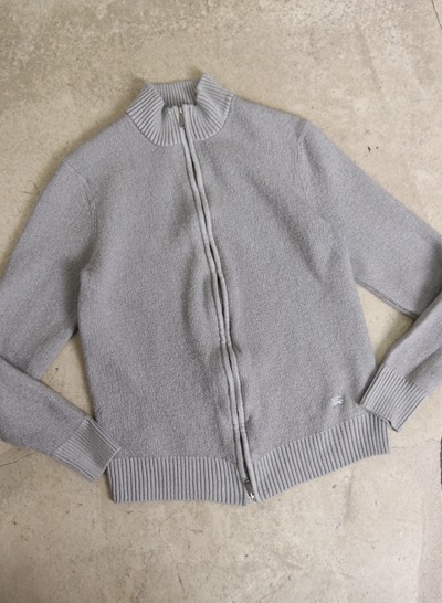 (Made in JAPAN) BURBERRY knit jacket