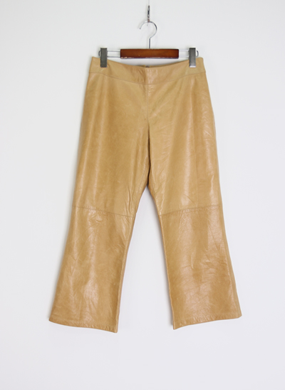(Made in ITALY) MARNI leather pants