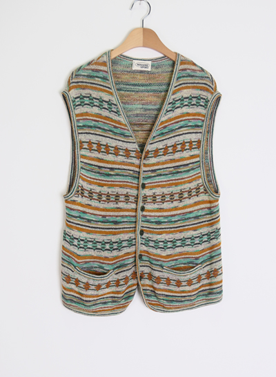 (Made in ITALY) MISSONI knit vest