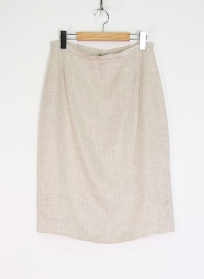 (Made in ITALY) MAX MARA linen skirt